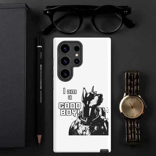 I Am a Good Boy Tough Case (Light) for Samsung® - Protect Your Phone with General Major! - Spectral Ink Shop - Mobile Phone Cases -3111370_18745
