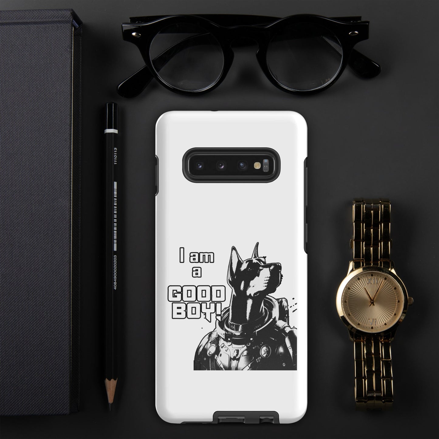 I Am a Good Boy Tough Case (Light) for Samsung® - Protect Your Phone with General Major! - Spectral Ink Shop - Mobile Phone Cases -3111370_16969