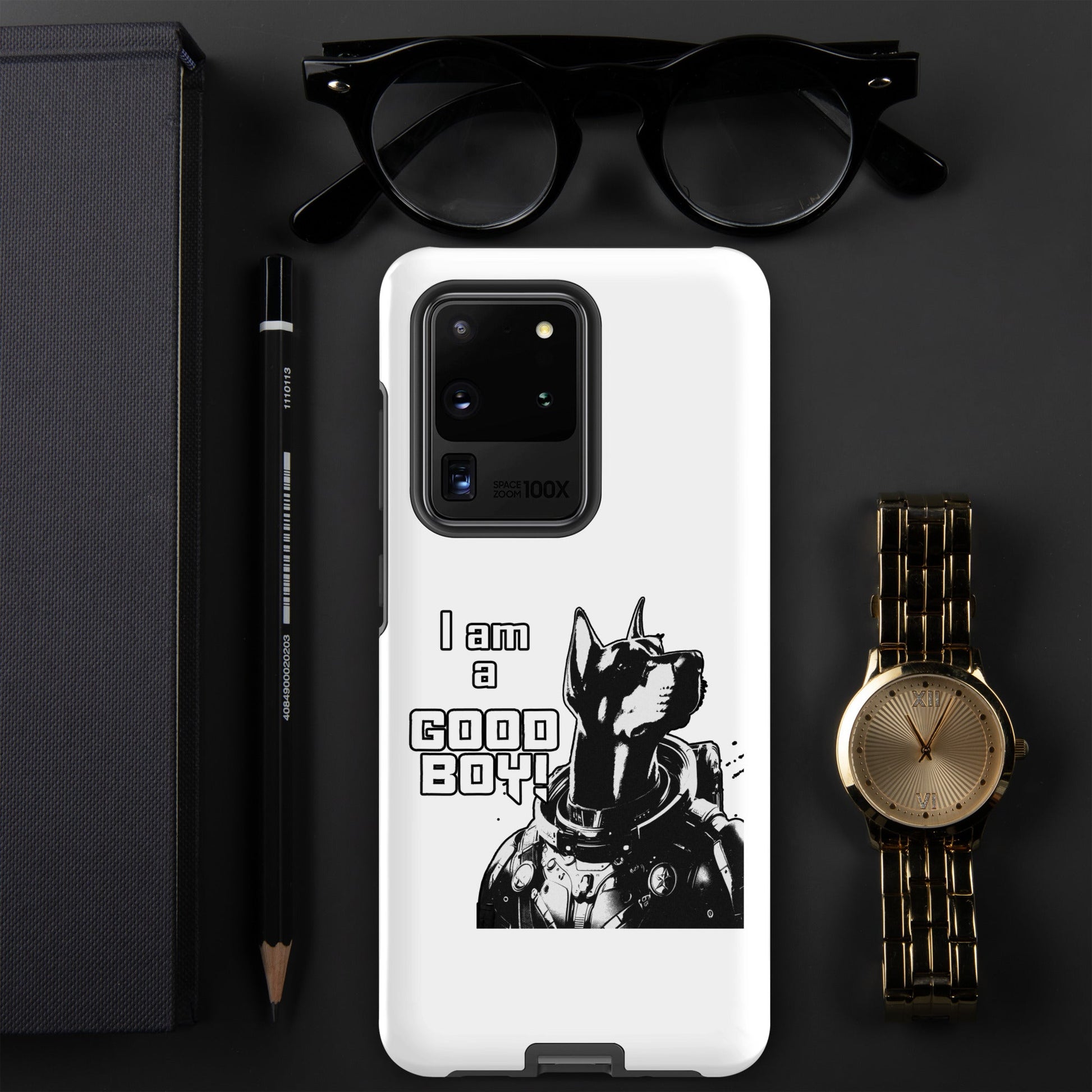 I Am a Good Boy Tough Case (Light) for Samsung® - Protect Your Phone with General Major! - Spectral Ink Shop - Mobile Phone Cases -3111370_16980