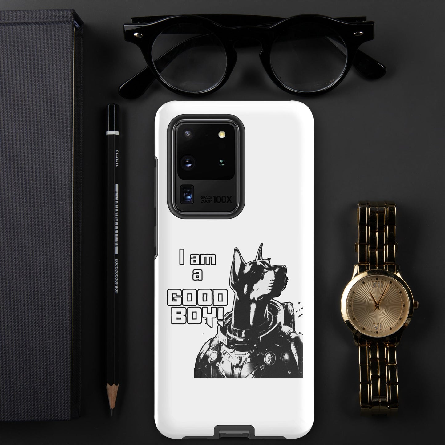 I Am a Good Boy Tough Case (Light) for Samsung® - Protect Your Phone with General Major! - Spectral Ink Shop - Mobile Phone Cases -3111370_16979