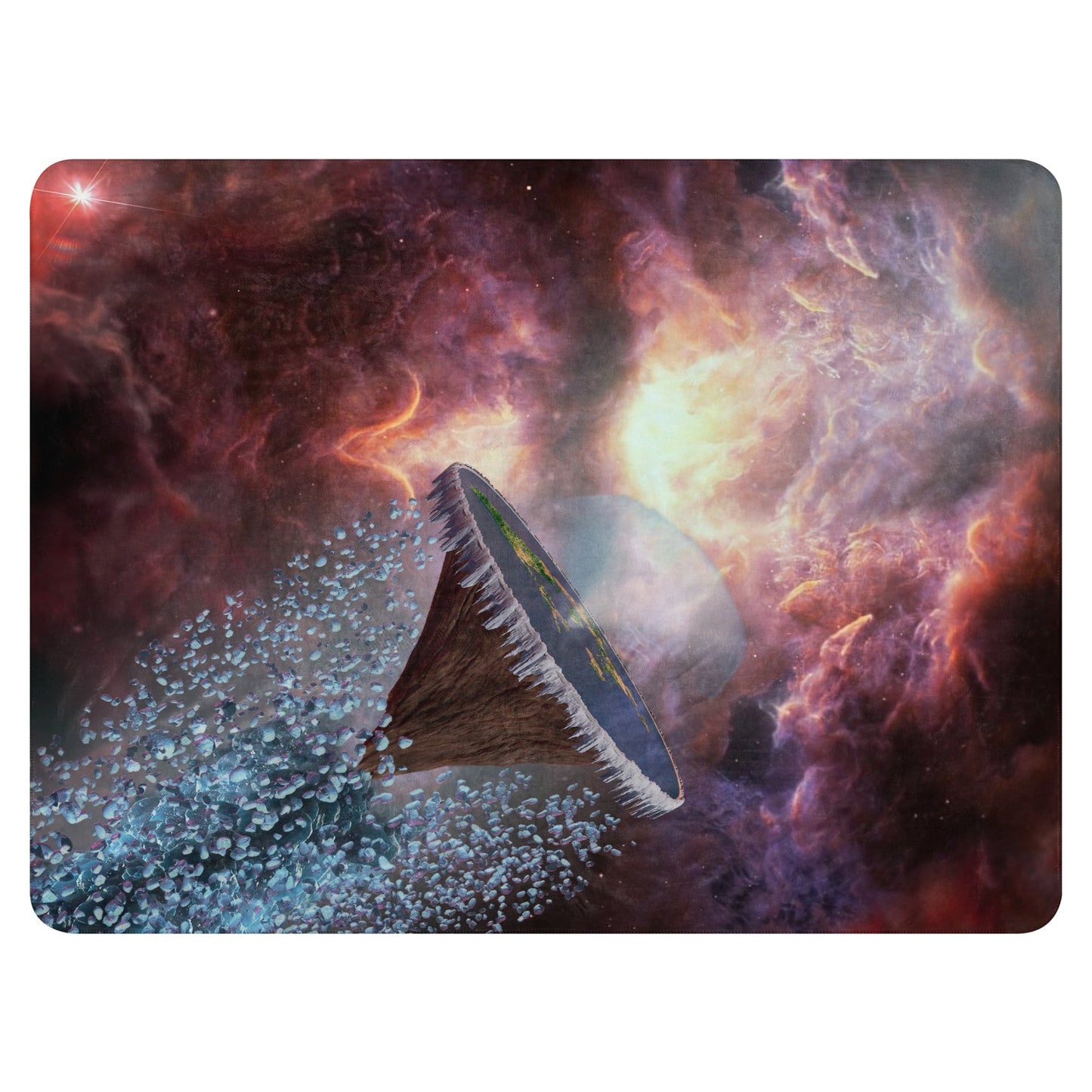 Intergalactic Space Force 2 | Sherpa Blanket - Embrace Cosmic Comfort with ISF 2 - Spectral Ink Shop - -5493828_17449