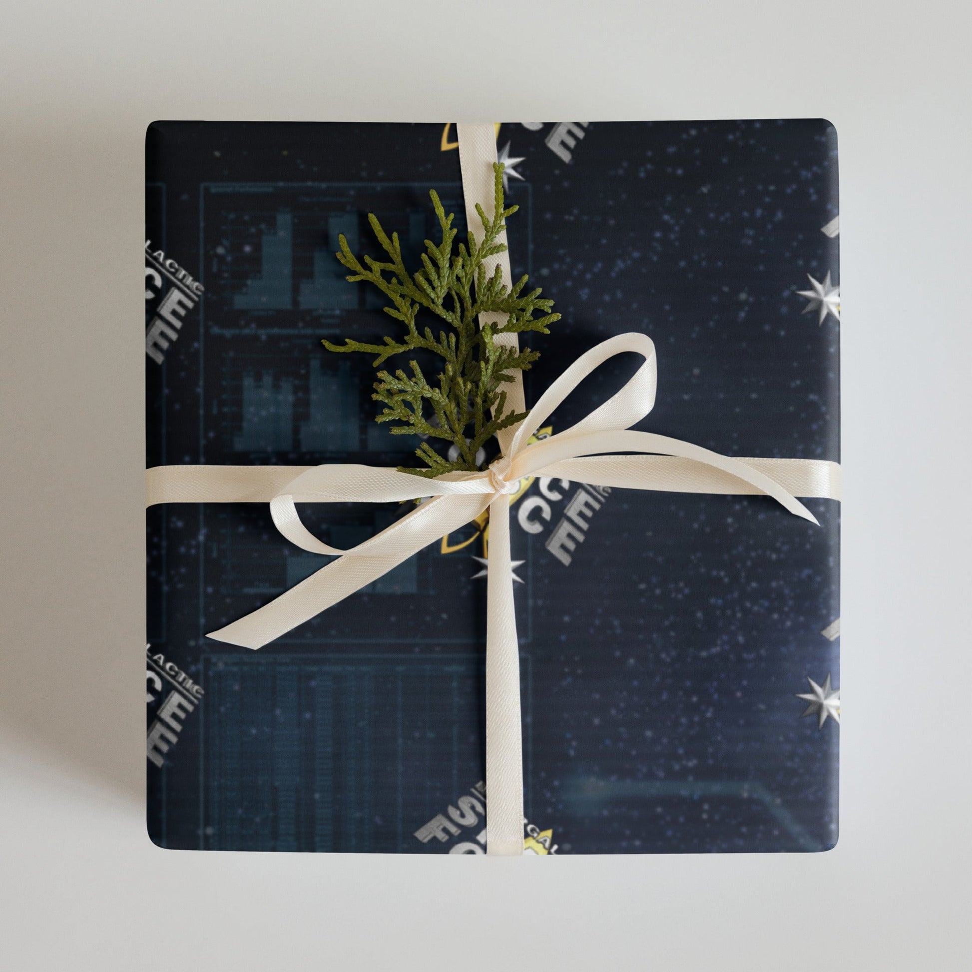 Intergalactic Space Force Gift Wrapping Paper - Explore the Universe in Every Gift - Spectral Ink Shop -