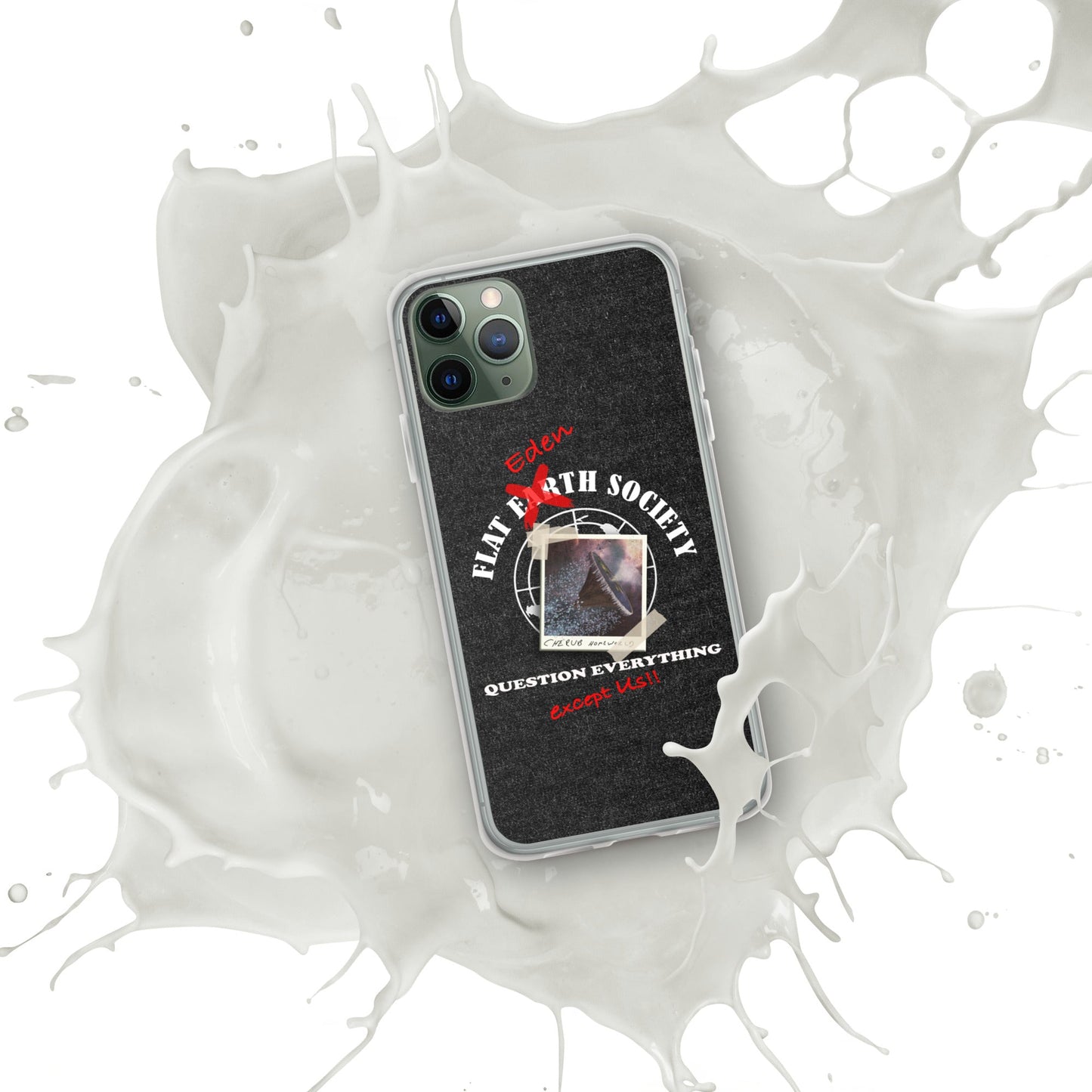 iPhone Case | Intergalactic Space Force 2 | Flat Eden Society - Spectral Ink Shop - Mobile Phone Cases -9780728_10995