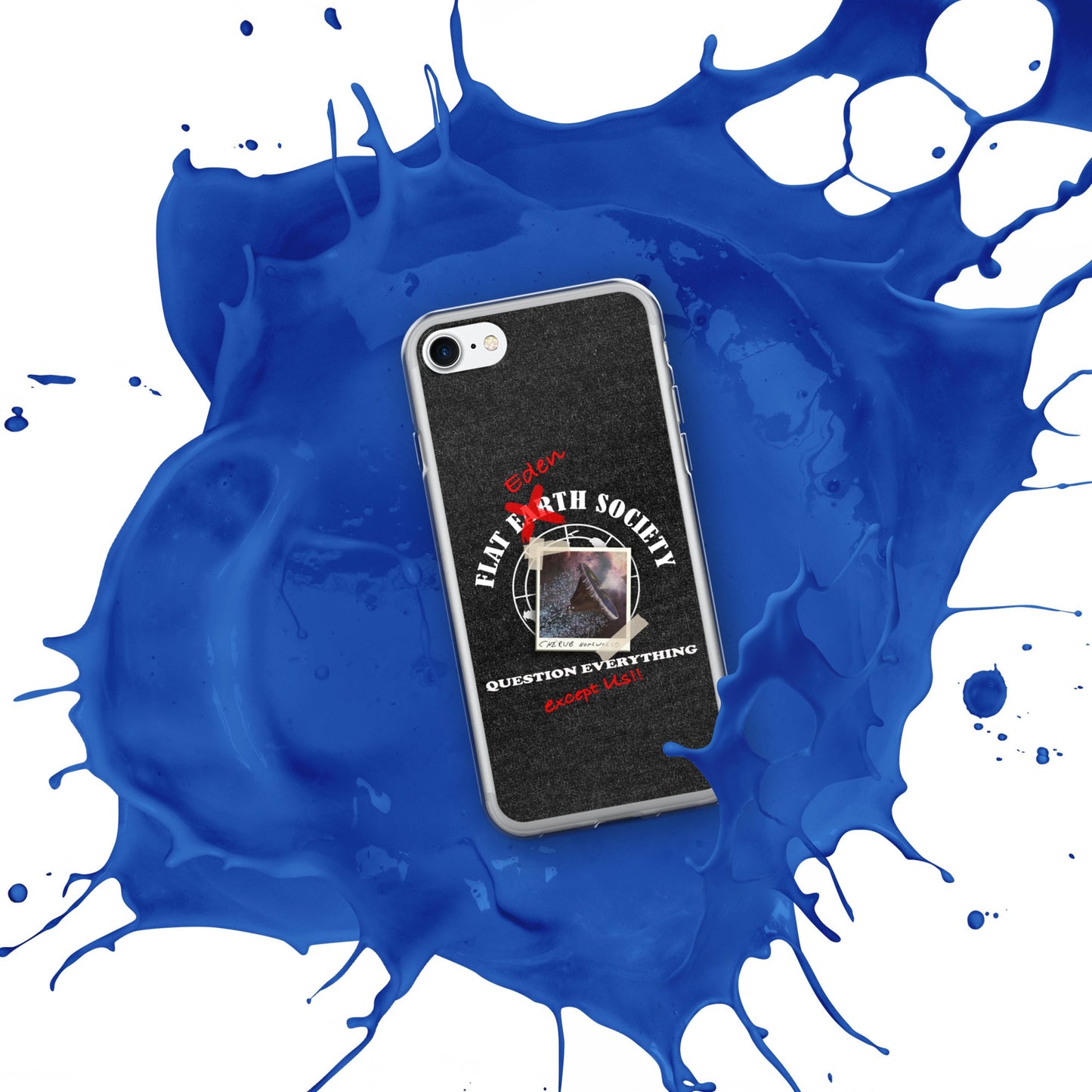 iPhone Case | Intergalactic Space Force 2 | Flat Eden Society - Spectral Ink Shop - Mobile Phone Cases -9780728_7910