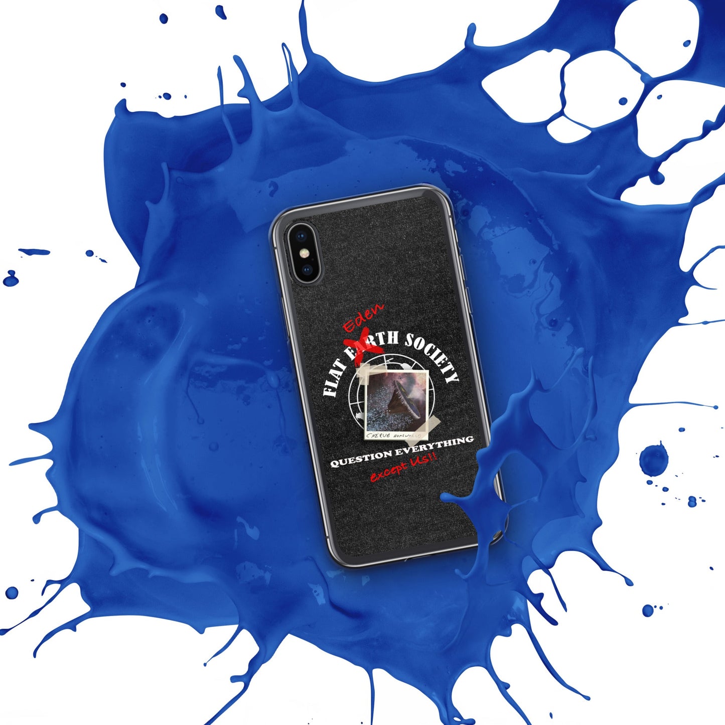 iPhone Case | Intergalactic Space Force 2 | Flat Eden Society - Spectral Ink Shop - Mobile Phone Cases -9780728_8933