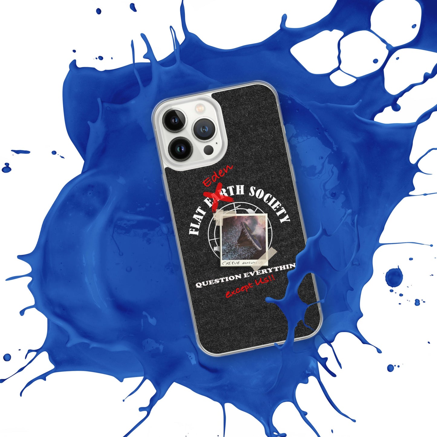iPhone Case | Intergalactic Space Force 2 | Flat Eden Society - Spectral Ink Shop - Mobile Phone Cases -9780728_13801