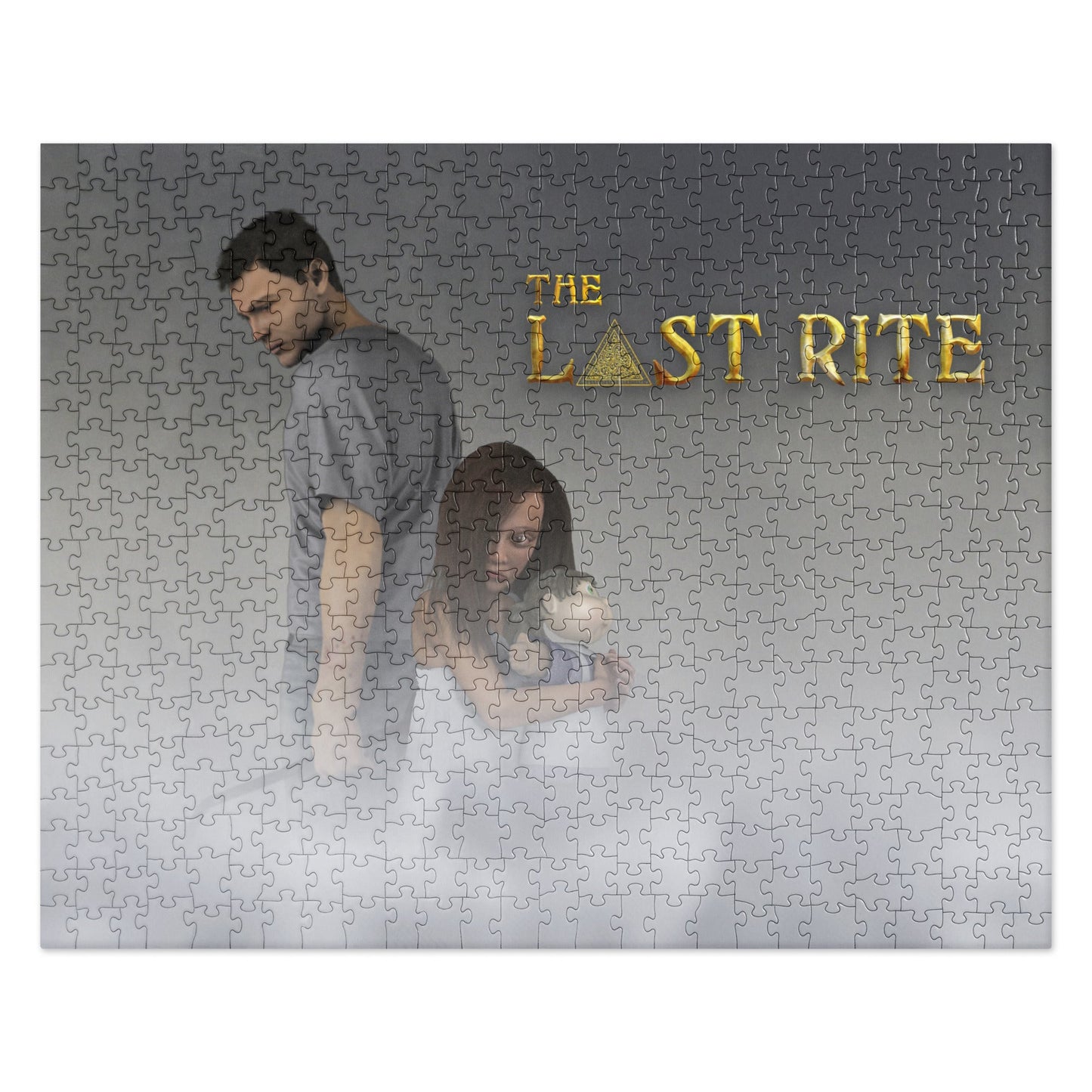 Jigsaw puzzle - The Last Rite - Daniel and Bethany in the Fog - Spectral Ink Shop - -4850427_13432