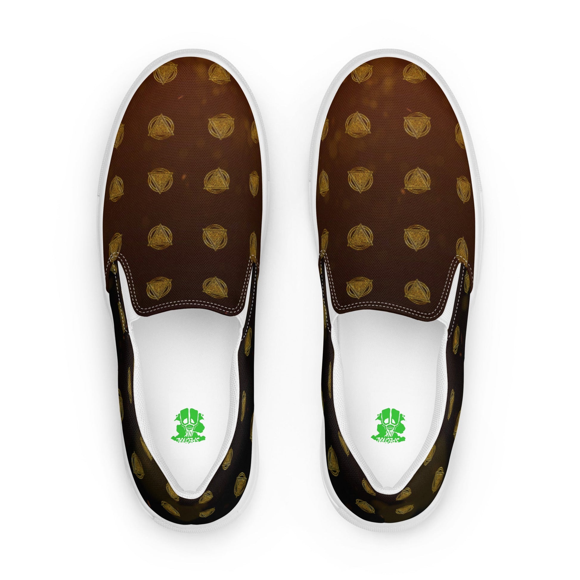 Men’s slip-on canvas shoes | The Last Rite | Logo - Spectral Ink Shop - Shoes -2587894_14736