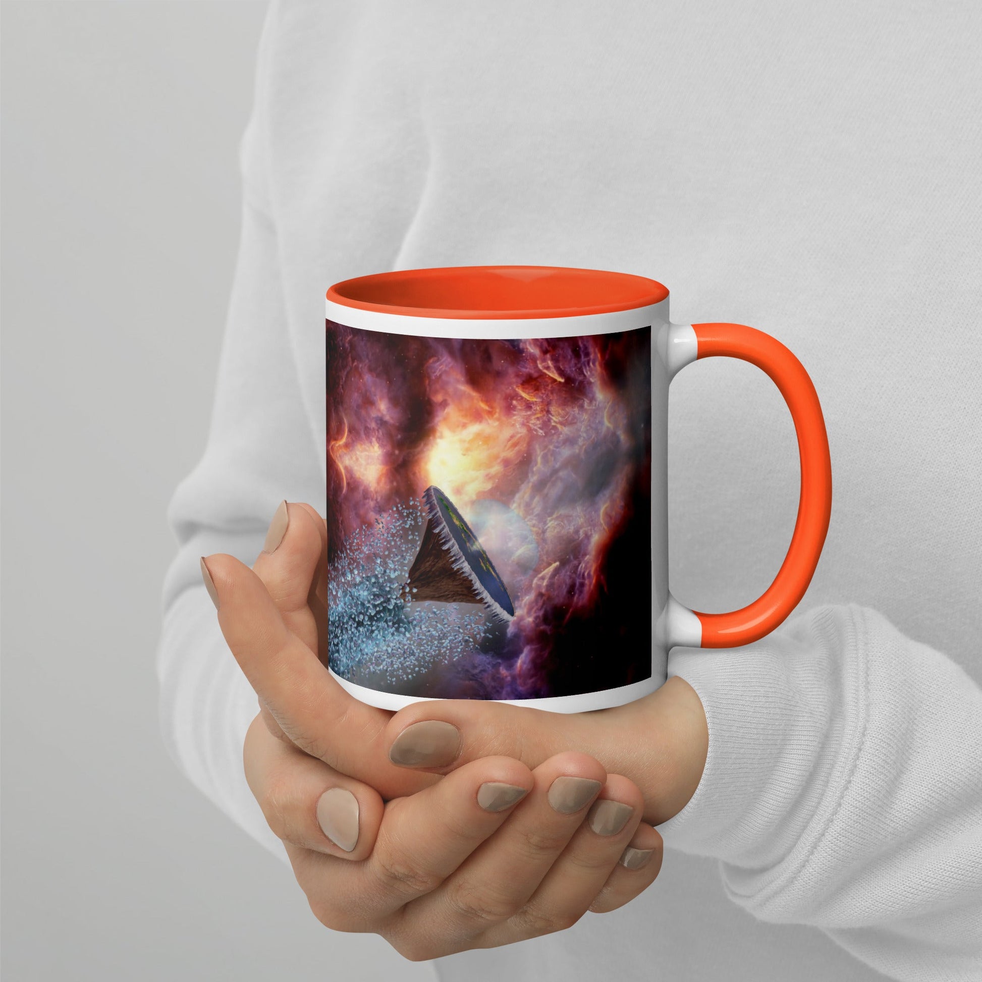 Mug with Color Inside | Intergalactic Space Force 2 - Spectral Ink Shop - Mug -7380105_12579