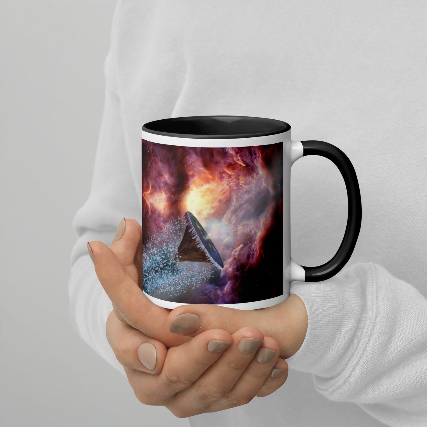 Mug with Color Inside | Intergalactic Space Force 2 - Spectral Ink Shop - Mug -7380105_11051