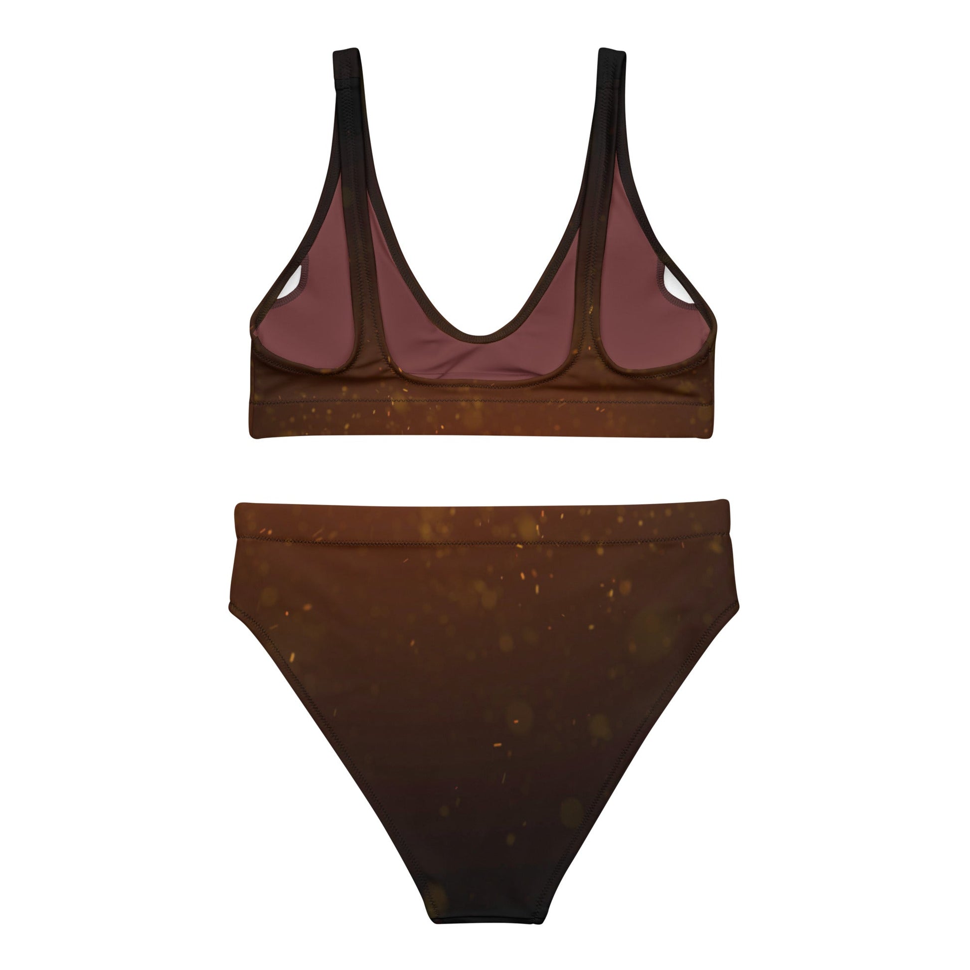 Recycled high-waisted bikini | The Last Rite | Logo - Spectral Ink Shop - Bikini -5533256_12028
