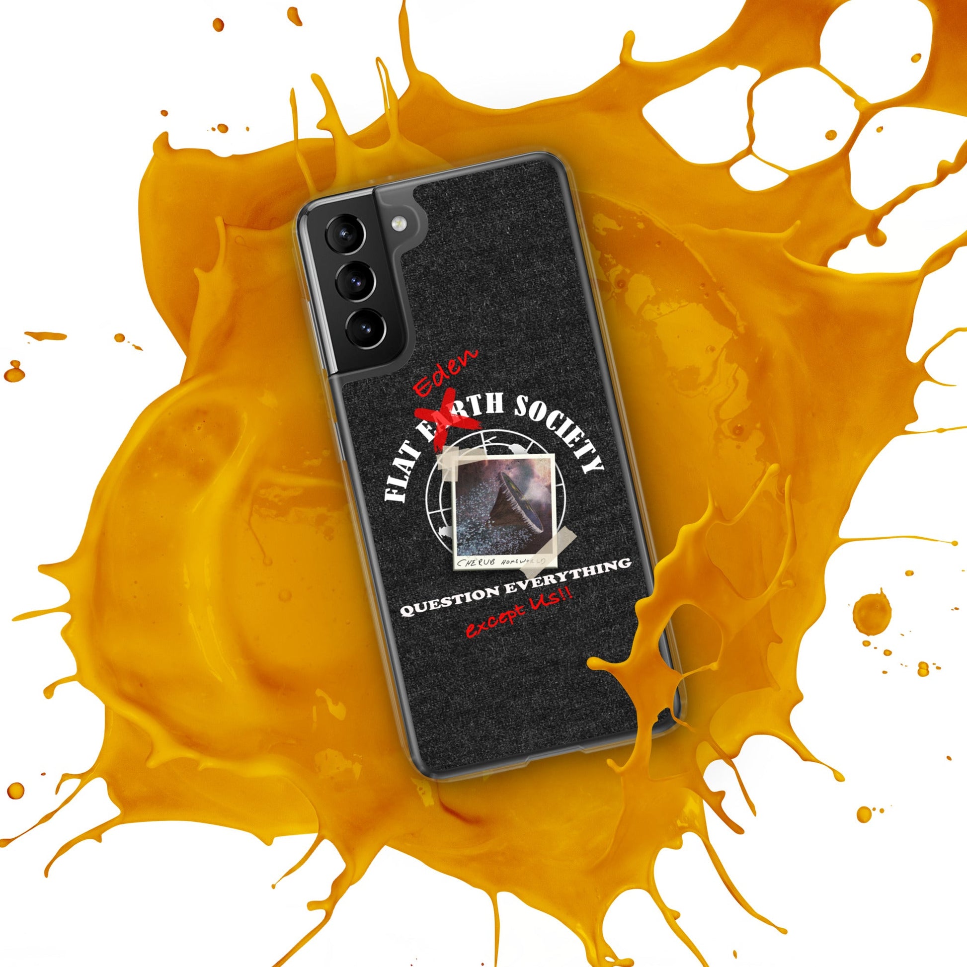 Samsung | Intergalactic Space Force 2 | Flat Eden Society - Spectral Ink Shop - Mobile Phone Cases -7213222_12027