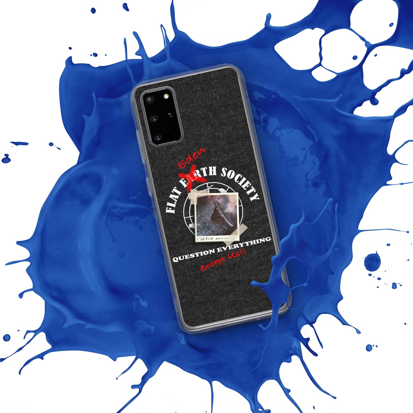 Samsung | Intergalactic Space Force 2 | Flat Eden Society - Spectral Ink Shop - Mobile Phone Cases -7213222_11348