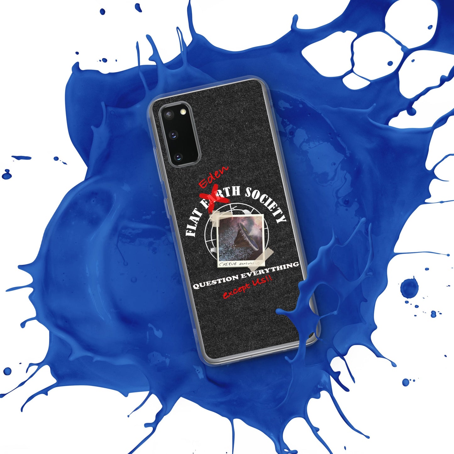 Samsung | Intergalactic Space Force 2 | Flat Eden Society - Spectral Ink Shop - Mobile Phone Cases -7213222_11347