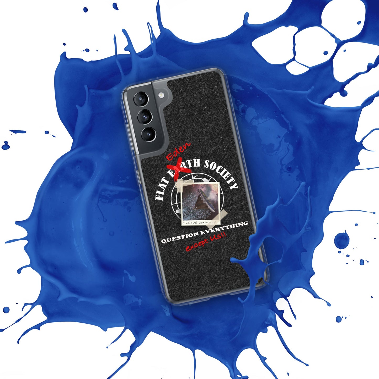 Samsung | Intergalactic Space Force 2 | Flat Eden Society - Spectral Ink Shop - Mobile Phone Cases -7213222_11349