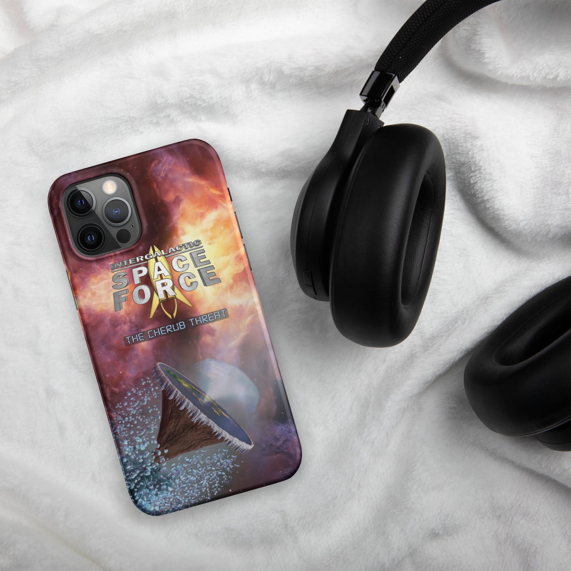 Snap case for iPhone® | Intergalactic Space Force : The Cherub Threat - Spectral Ink Shop - Mobile Phone Cases -4186849_16897