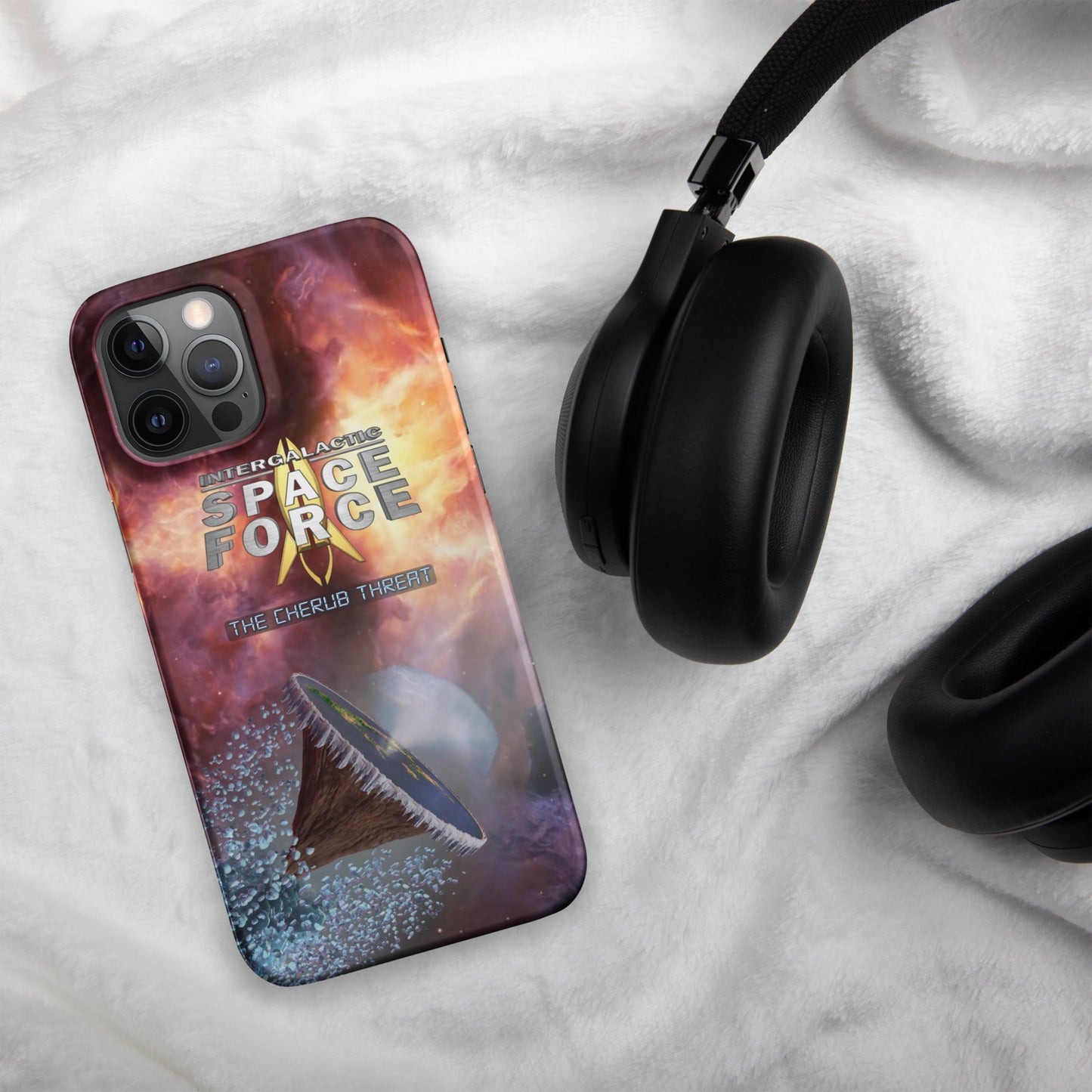 Snap case for iPhone® | Intergalactic Space Force : The Cherub Threat - Spectral Ink Shop - Mobile Phone Cases -4186849_16901