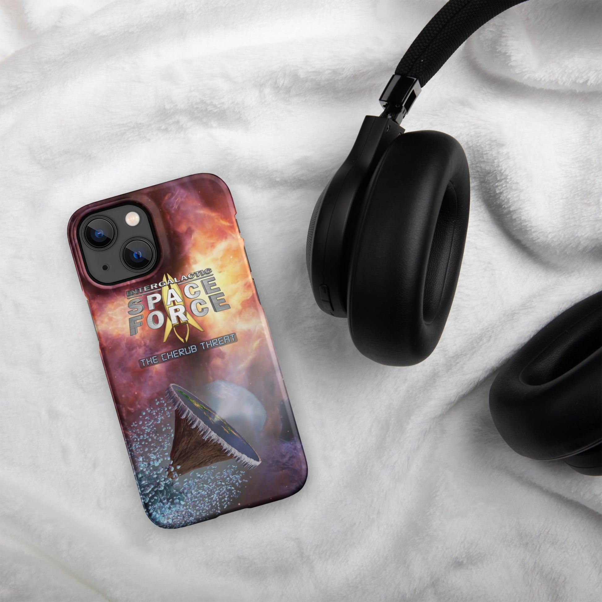 Snap case for iPhone® | Intergalactic Space Force : The Cherub Threat - Spectral Ink Shop - Mobile Phone Cases -4186849_16903