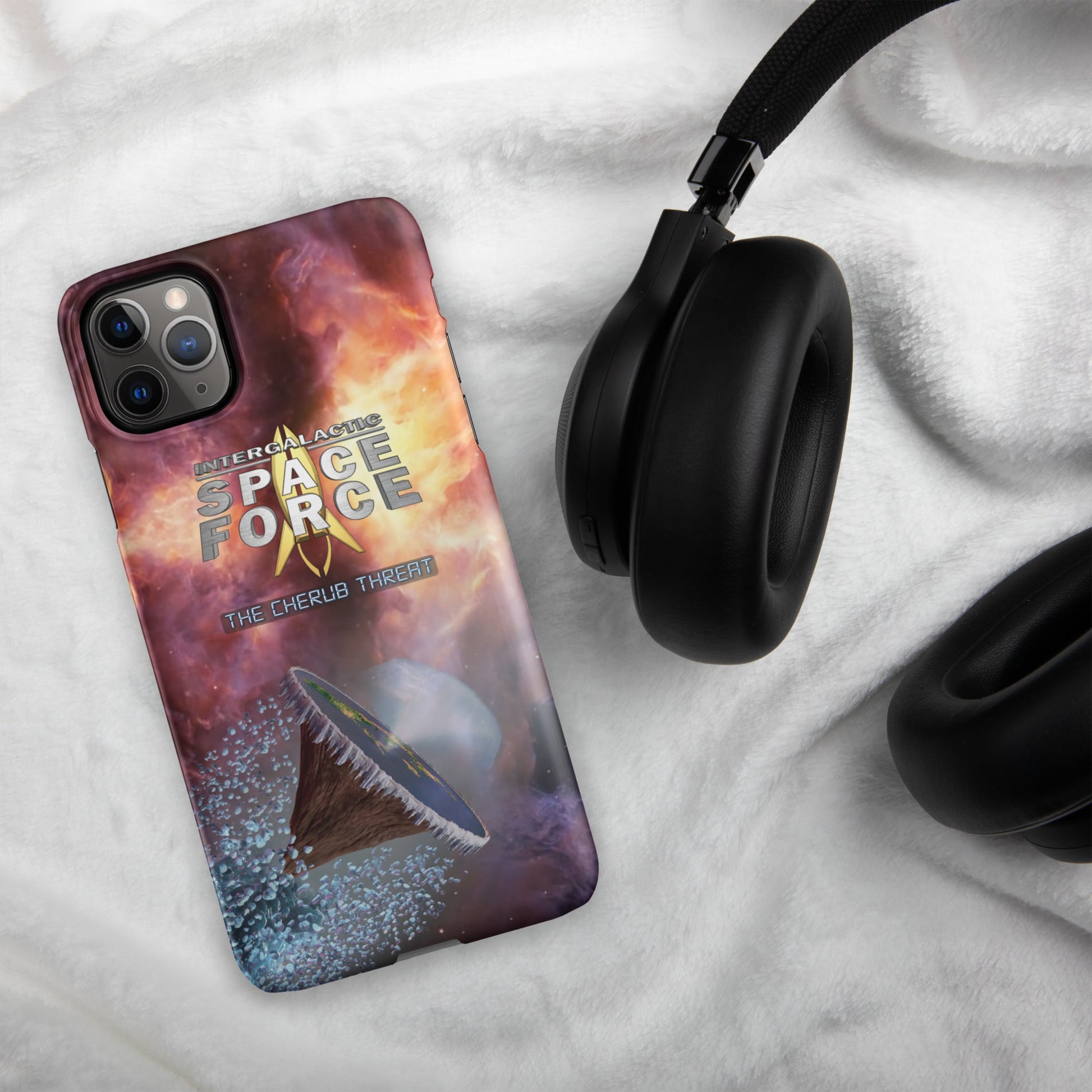 Snap case for iPhone® | Intergalactic Space Force : The Cherub Threat - Spectral Ink Shop - Mobile Phone Cases -4186849_16893