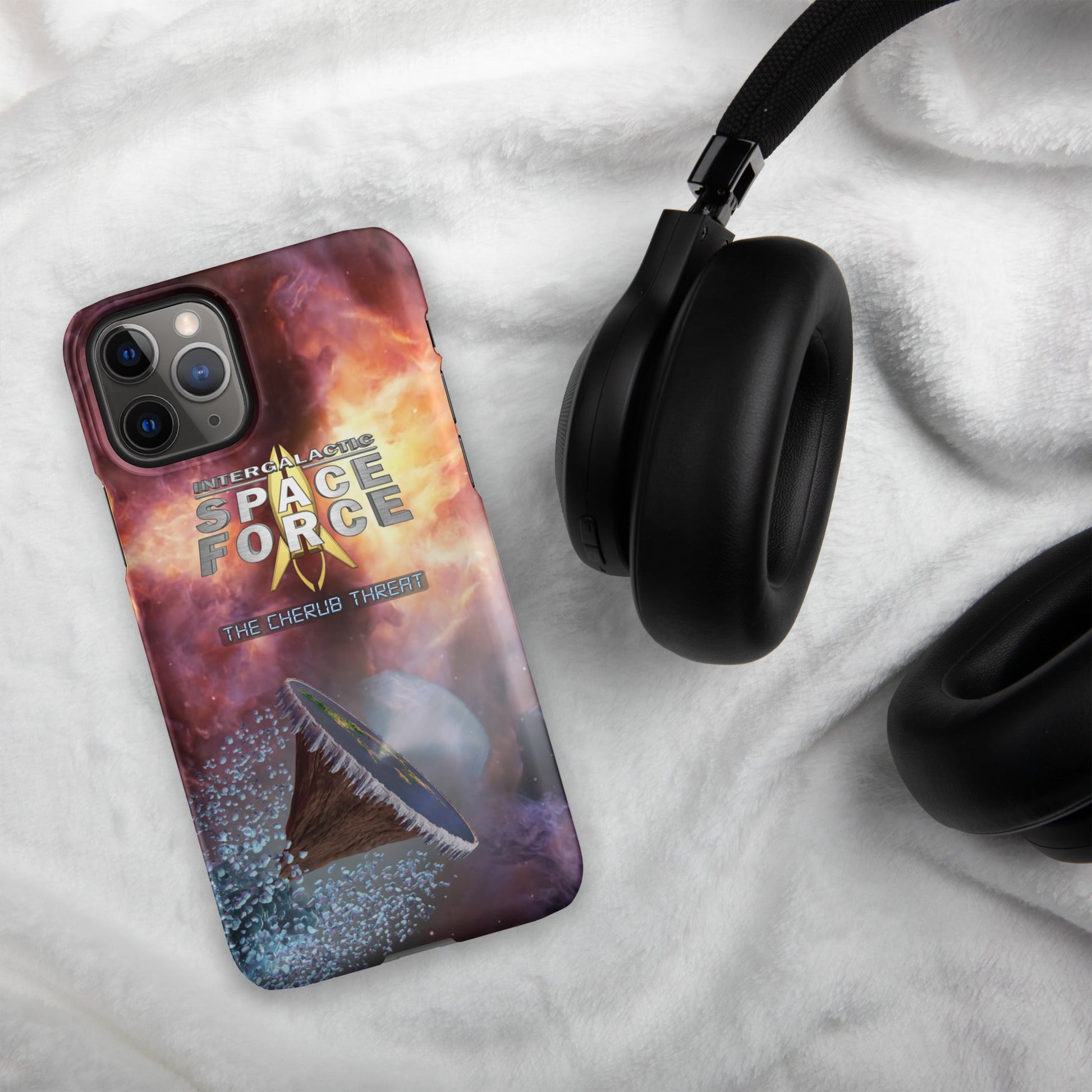 Snap case for iPhone® | Intergalactic Space Force : The Cherub Threat - Spectral Ink Shop - Mobile Phone Cases -4186849_16891