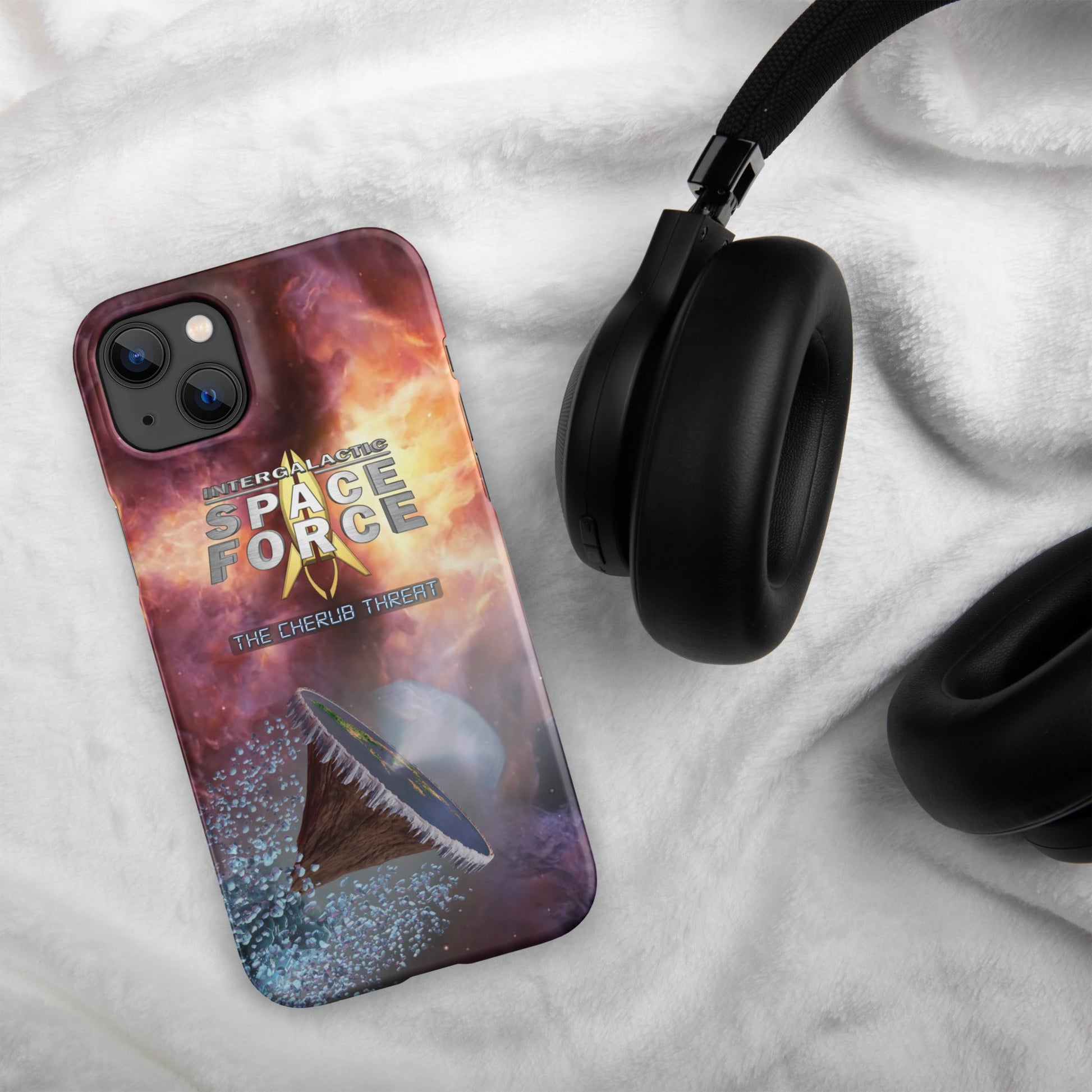 Snap case for iPhone® | Intergalactic Space Force : The Cherub Threat - Spectral Ink Shop - Mobile Phone Cases -4186849_16915