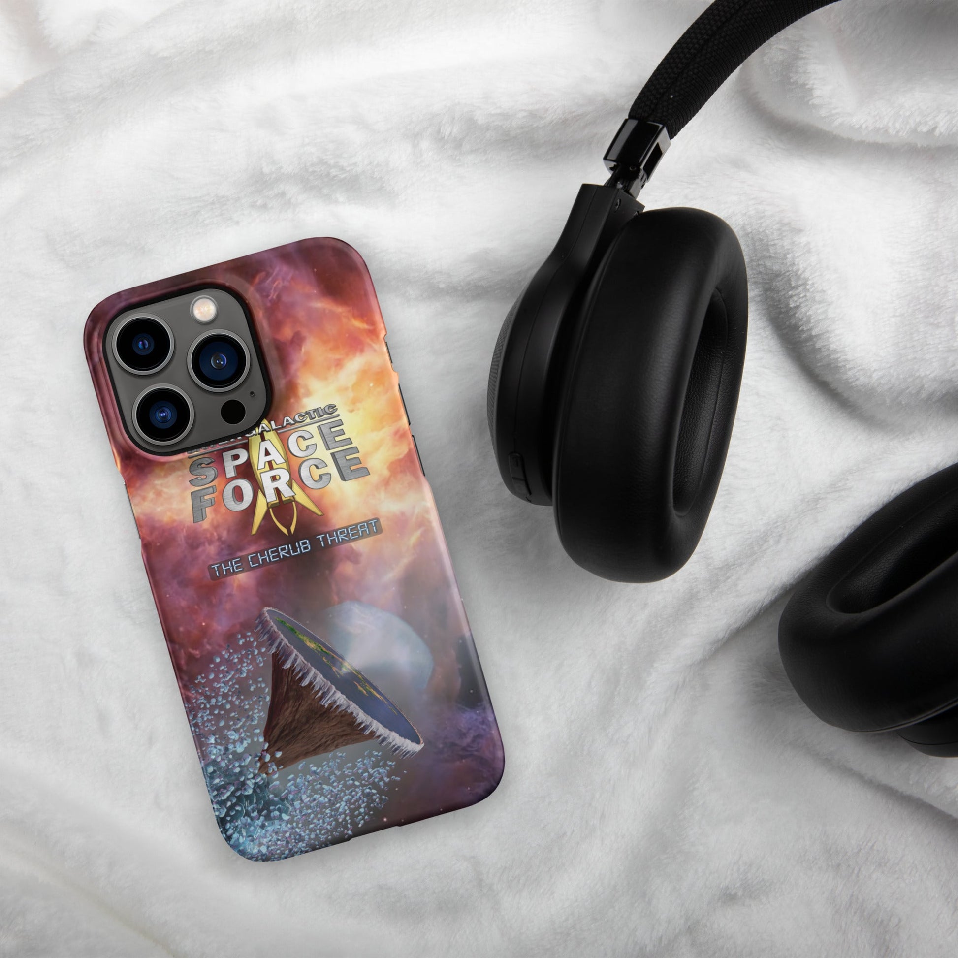 Snap case for iPhone® | Intergalactic Space Force : The Cherub Threat - Spectral Ink Shop - Mobile Phone Cases -4186849_16905