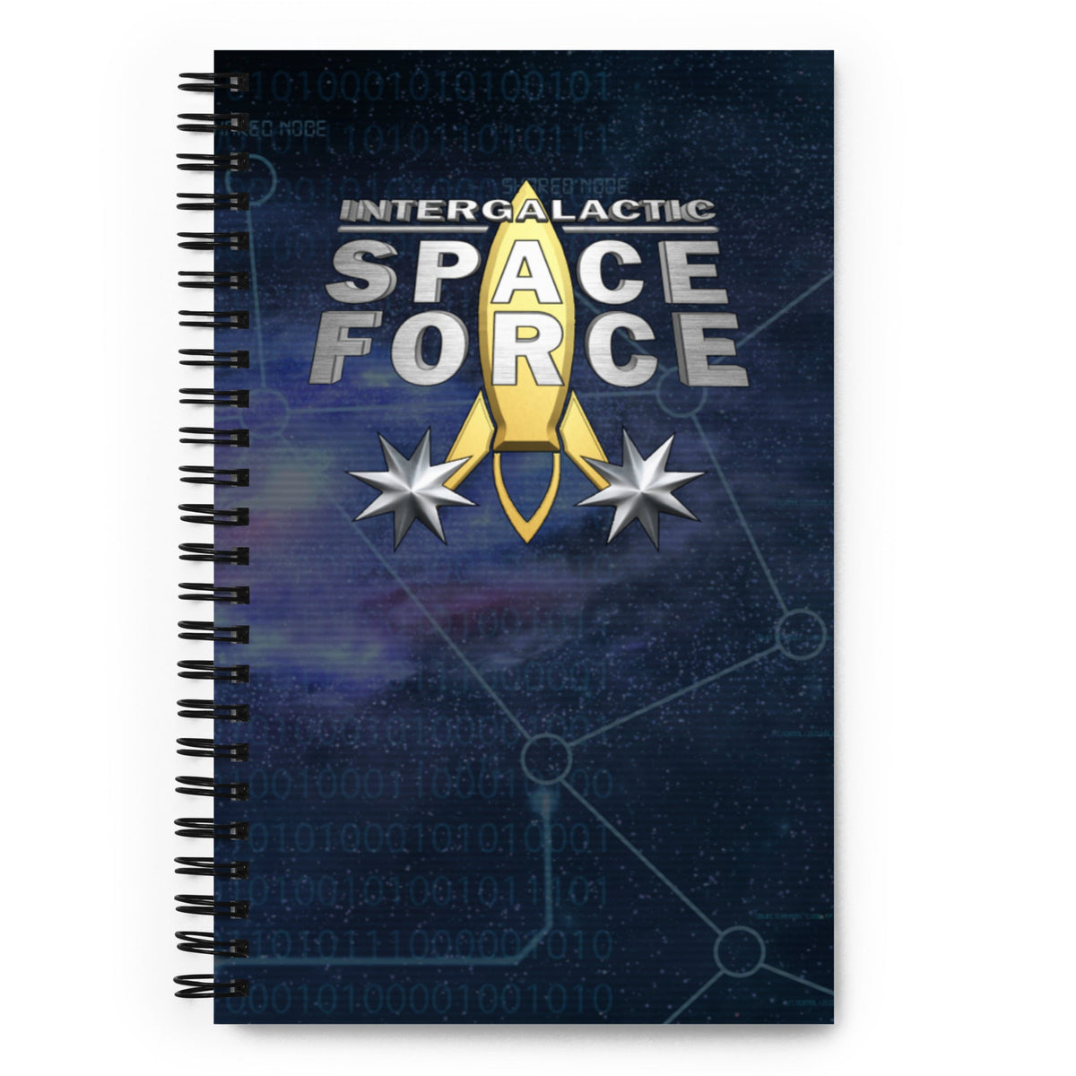 Sprical Notebook Spiral Notebook | Intergalactic Space Force - Daily Companion ...