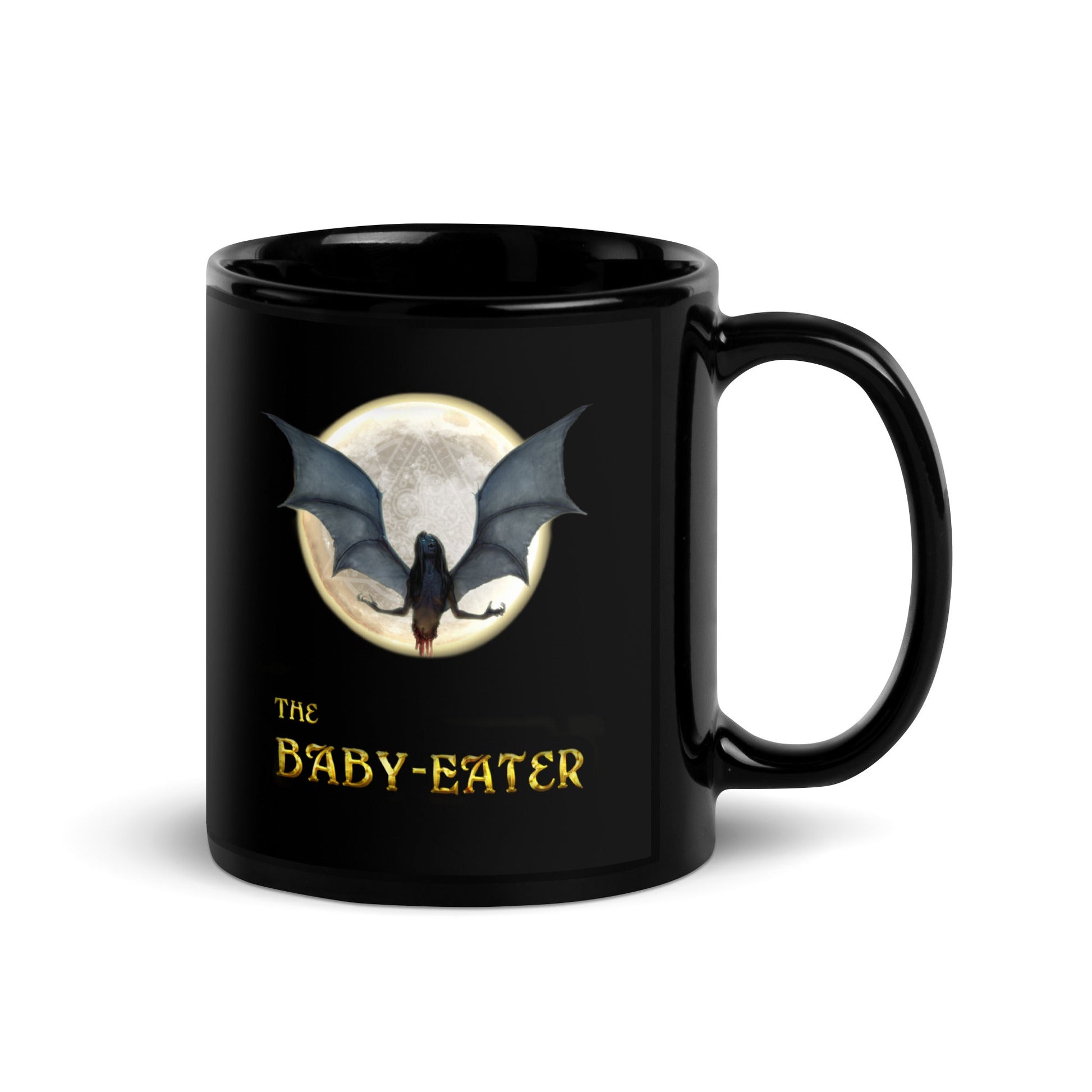 The Baby-Eater Awards Black Glossy Mug - Spectral Ink Shop - Mug -8300674_9323