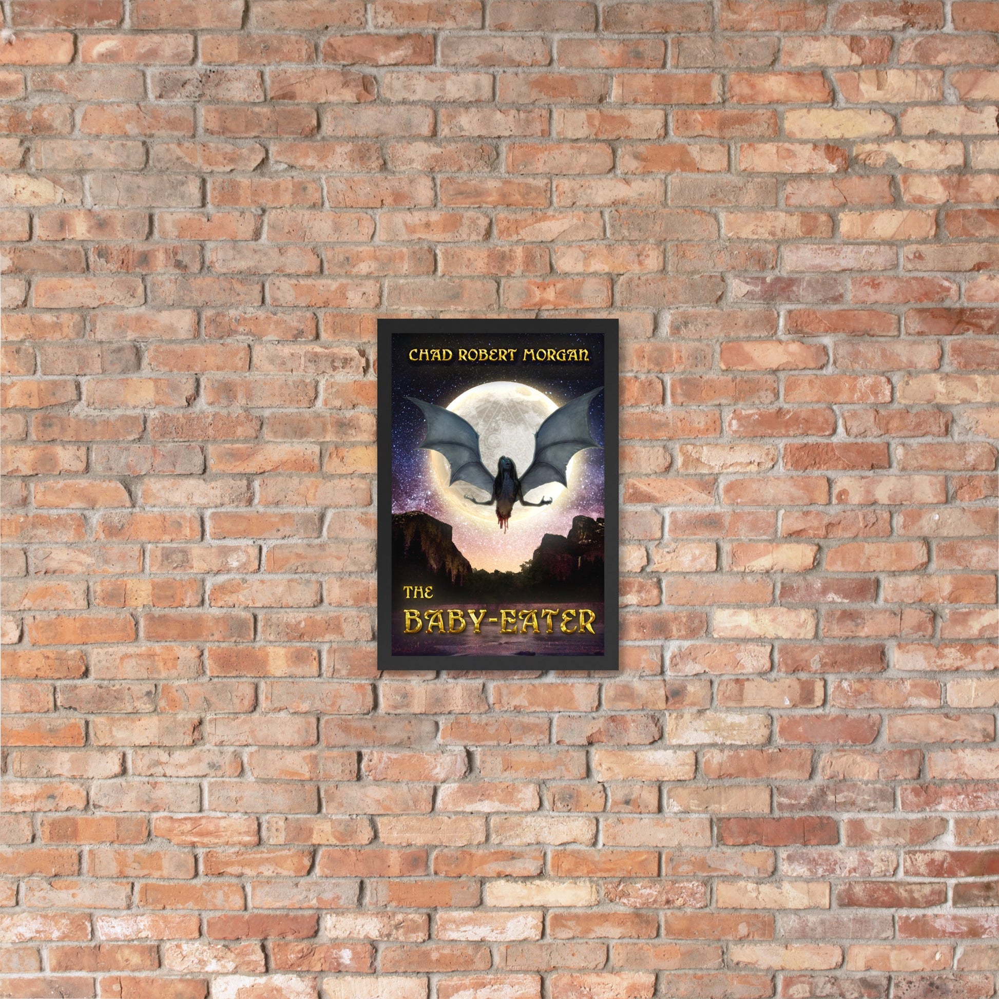 The Baby-Eater Cover Framed poster - Spectral Ink Shop - Posters, Prints, & Visual Artwork -5111544_4651