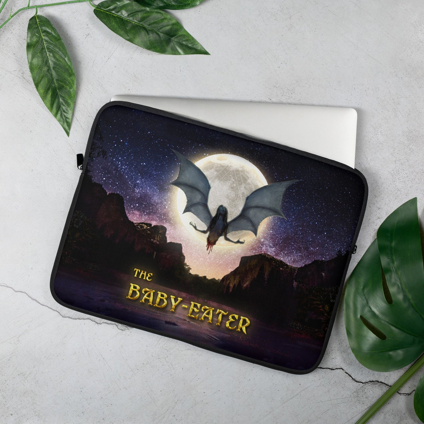 The Baby-Eater Laptop Sleeve (with title) - Spectral Ink Shop - Laptop Sleeve -6096344_10985