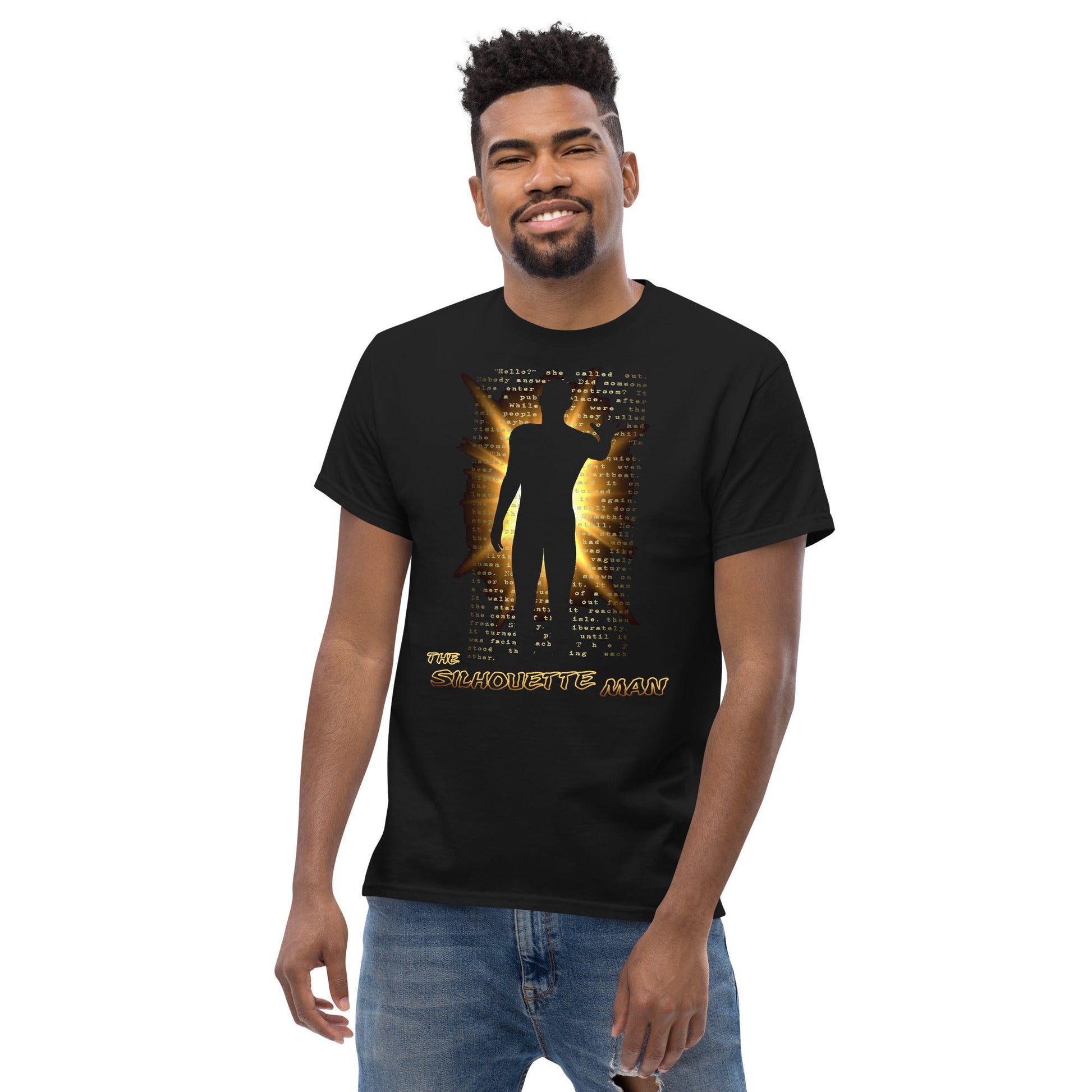 The Silhouette Man | Men's Classic Tee - Wear the Shadows - Spectral Ink Shop - T-Shirt -3718490_11546