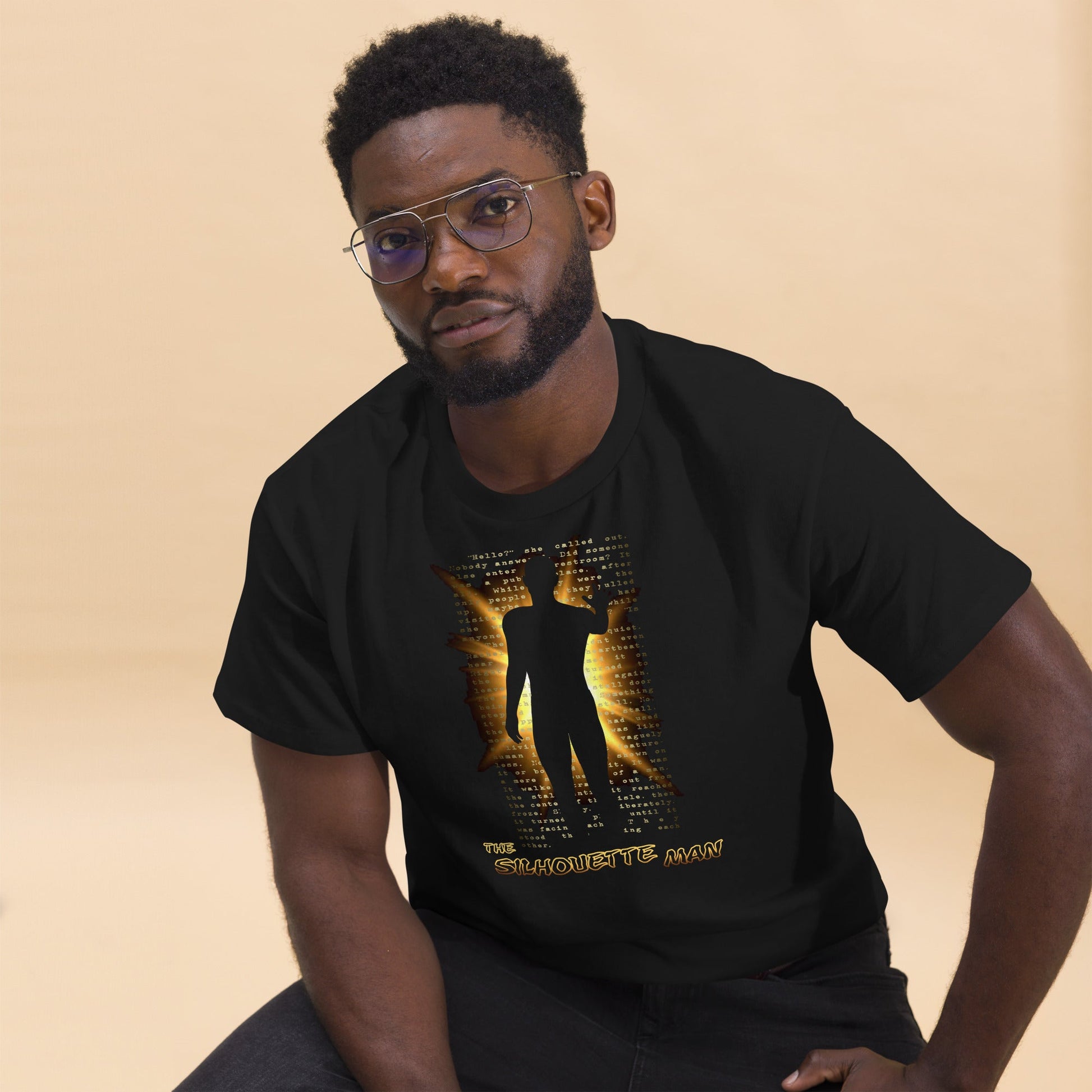 The Silhouette Man | Men's Classic Tee - Wear the Shadows - Spectral Ink Shop - T-Shirt -3718490_11546