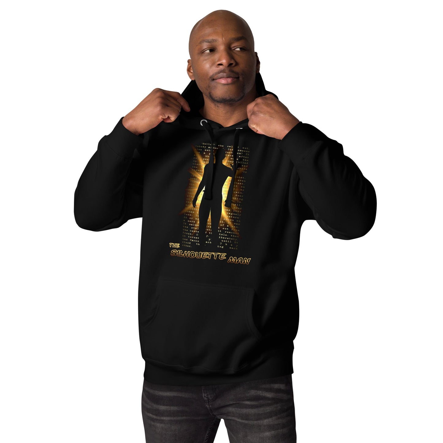 The Silhouette Man | Unisex Hoodie - Wrap Yourself in Shadows - Spectral Ink Shop - Sweaters and Hoodies -9110021_10779