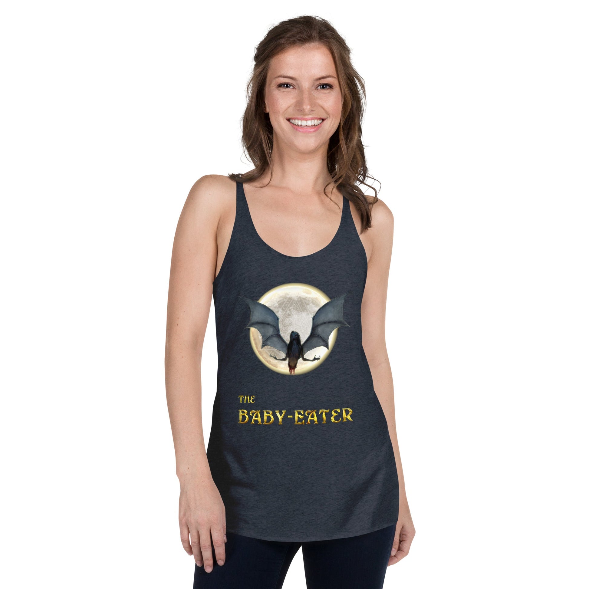 Women's Racerback Tank | The Baby-Eater - Spectral Ink Shop - Shirts & Tops -5157313_6656