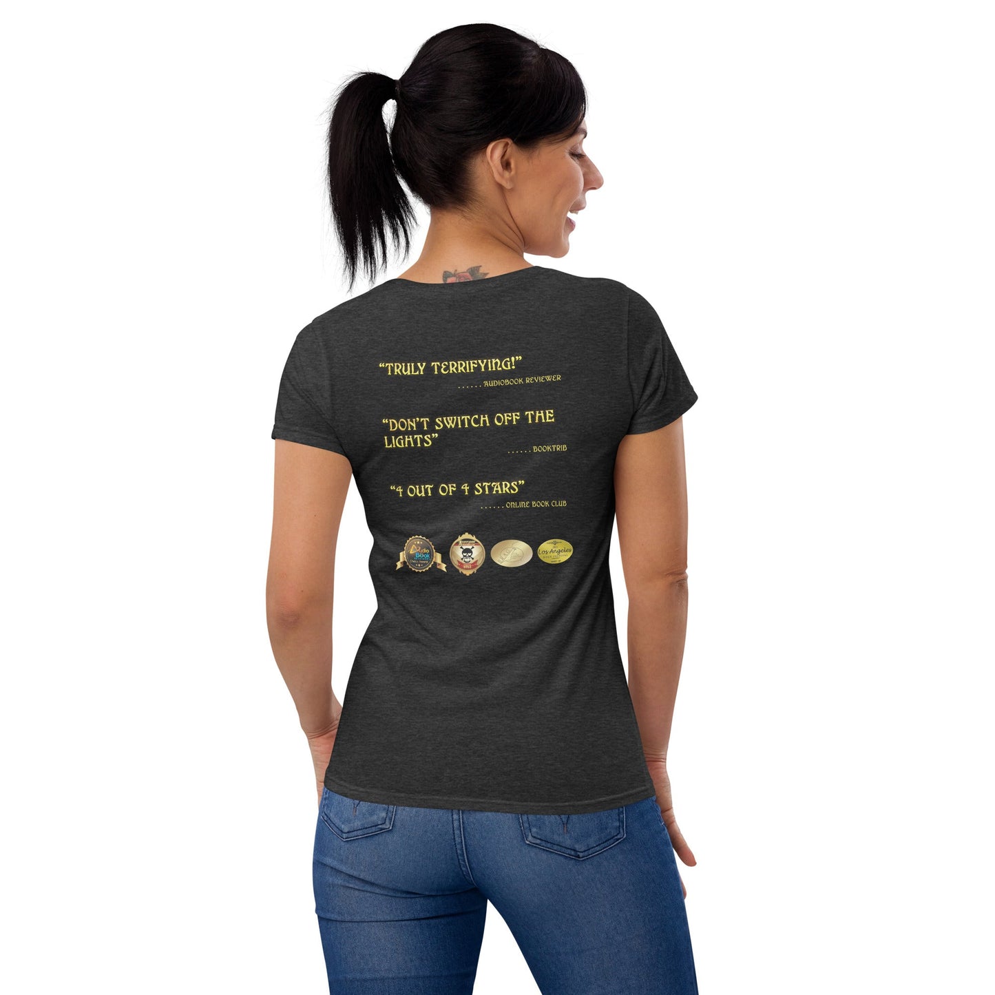 Women's Short-Sleeve Graphic T-Shirt | The Baby-Eater | Awards and Reviews - Spectral Ink Shop - Shirts & Tops -8953668_4937