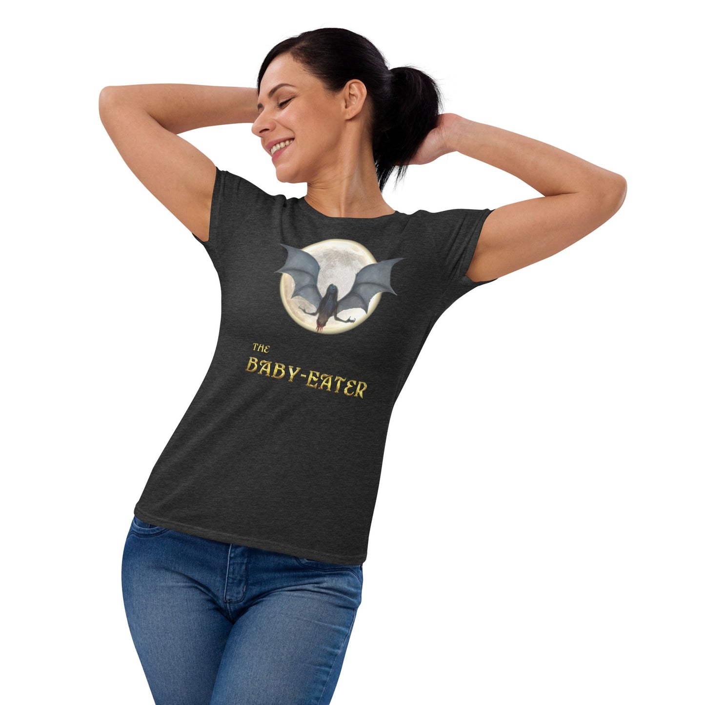 Women's Short-Sleeve Graphic T-Shirt | The Baby-Eater | Awards and Reviews - Spectral Ink Shop - Shirts & Tops -8953668_4937