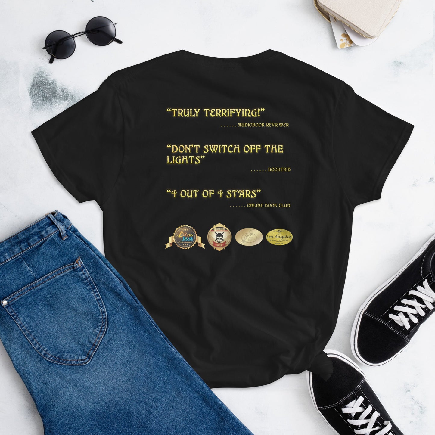 Women's Short-Sleeve Graphic T-Shirt | The Baby-Eater | Awards and Reviews - Spectral Ink Shop - Shirts & Tops -8953668_6317