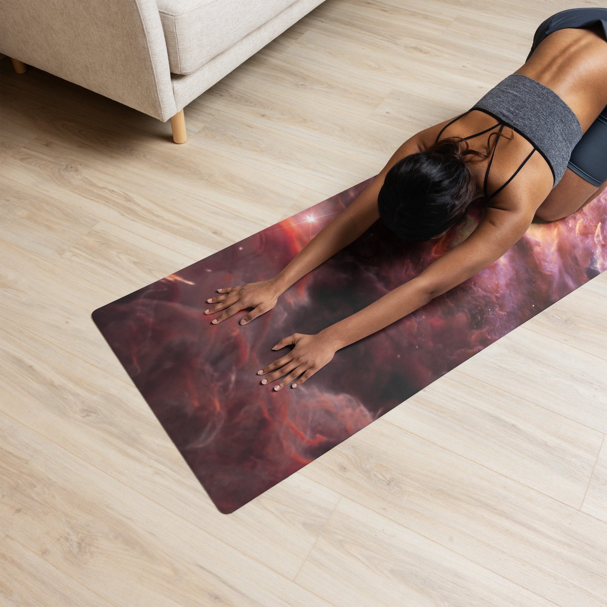 Yoga mat | Intergalactic Space Force | Nebula - Spectral Ink Shop - Yoga Mat -4929979_16714